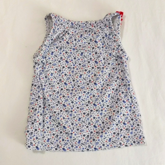 child of mine blue floral graphic swing tank top 24 months baby girl - Picture 5 of 6